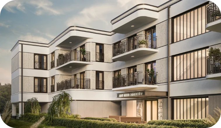 Art Deco Mokotów — wizualizacja